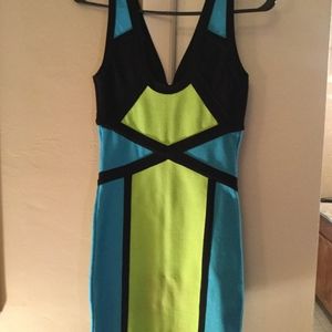 Xs Bebe bodycon dress